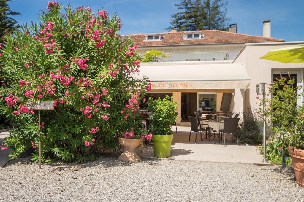 Logis Le Printemps Hotel Restaurant - Montélimar Exteriör bild